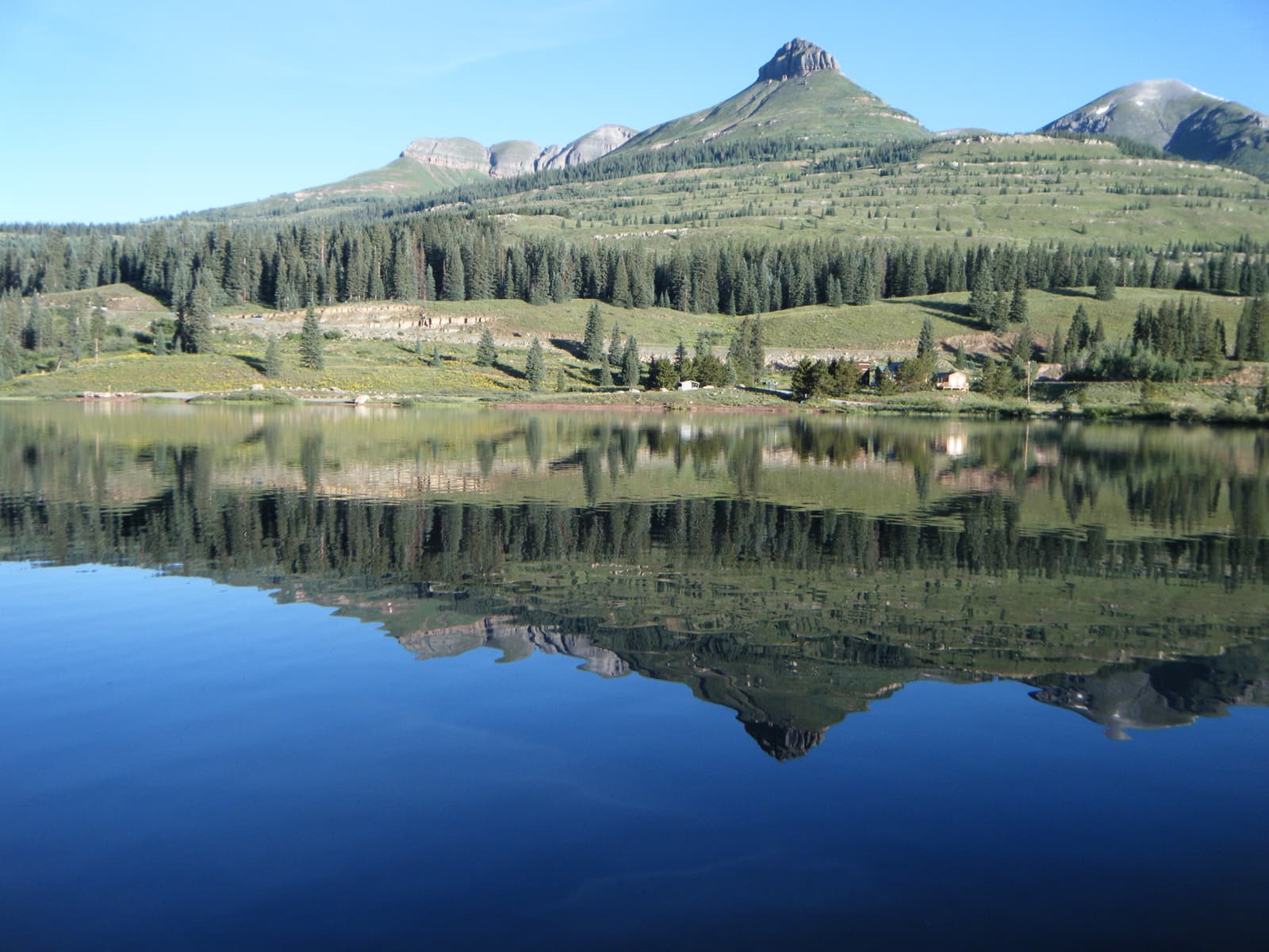 Molas Lake, Silverton. Hardrock country, not an official race photo.